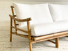 A 1950's Bamboo Sofa by John Wisner