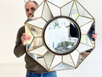 A 1960's French Octagonal Mirror