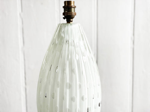 A 1950's Murano Glass Table Light