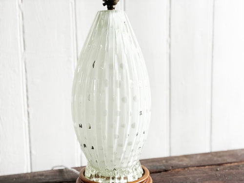 A 1950's Murano Glass Table Light