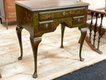 A 1920's Pierre Lottier Green Lacquered Low Boy Table