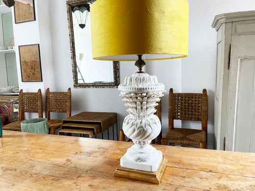 A 1960's Casa Pupo White Ceramic Table Light