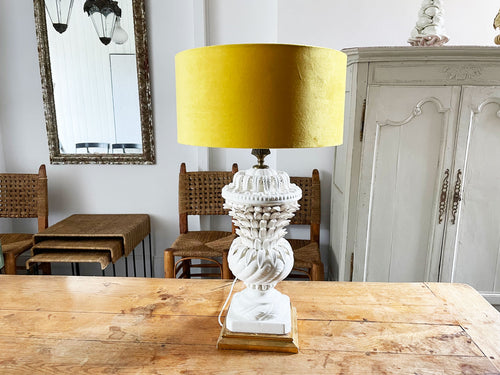 A 1960's Casa Pupo White Ceramic Table Light