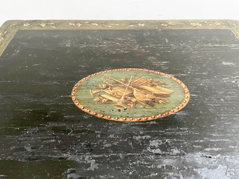 A Regency Work Table with Original Paint
