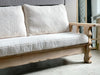 Two 1970's Pine Sofa Benches with Faux Fur Covering
