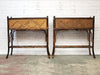 A Pair of Antique French Bamboo Jardiniere Planters