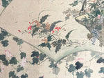 A Large Pair of Early 20th C Chinoiserie Painted Panels - Sold Separately