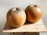 A Large Pair of 1950's French Apple Sculptures