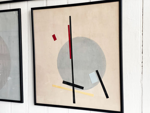 One of Three Contemporary Abstract Collage Artworks No. 3