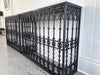 A Pair of 19th C French Wrought Iron Console Tables