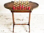 A Regency Chess, Backgammon & Games Table in the manner of John LcLean