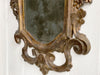 A Rare Set of Four 17th C Italian Giltwood Mirrors with Original Plates