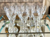 A Set of Late 19th C Handblown French Wine Glasses - No 2