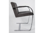 Brno Chrome Flat Bar Armchairs By Ludwig Mies Van Der Rohe For Fasem