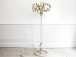 Superb 1960's Large Ivory French Riviera Palm Floor Light with Five Lights