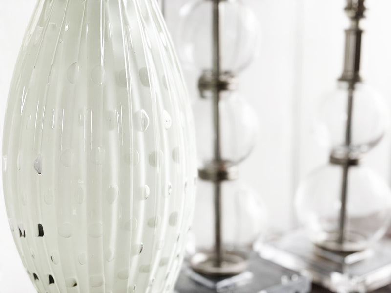 A 1950's Murano Glass Table Light
