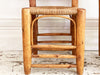 A Set of Four Mid Century Spanish Rope and Wood Chairs - Vintage Furniture London - Streett Marburg