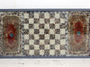 An Usual 1970's Feather Mosaique Wall Hanging