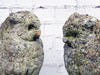 A Pair of 1960's Cast Stone Owls