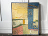 A 1950's French Oil on Canvas Abstract Landscape