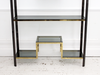 1970's Brass & Smoked Metal Large Etagere by Guy Lefevre for Maison Jansen