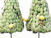 A Pair of 1950's Italian Polychrome Metal Lemon Trees