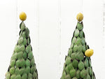 A Pair of 1950's Italian Polychrome Metal Lemon Trees