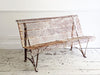 A 1950's French Painted Bench by René Malaval