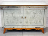 A Mid Century Etched, Mirrored French Sideboard Cabinet