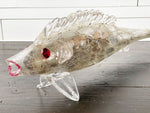 A Very Large 1950's Murano Eglomisé Glass Fish