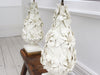 An Immense Pair of 1950's Cream Ceramic Casa Pupo Table Lights