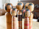 Antique Japanese Kokeshi Dolls - Medium