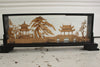 A Vintage Cork Sculpture of a Japanese Landscape