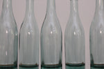 Vintage French Green Glass Brasserie Bottles