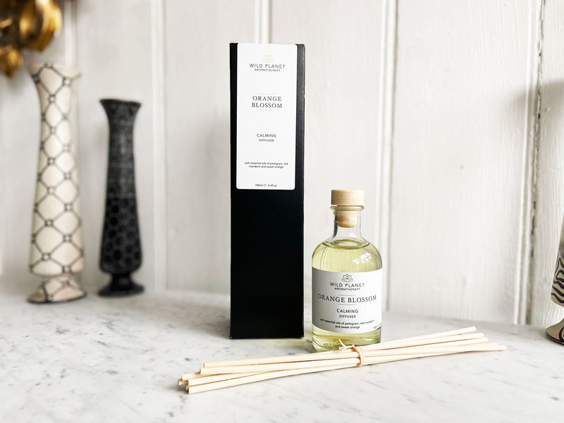 Orange Blossom Reed Diffuser - Wild Planet Aromatherapy